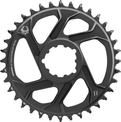 Produktbild von SRAM Kettenblatt X-Sync 2 Eagle 36T 3 mm lunargrau - präziser Antrieb für 12-...
