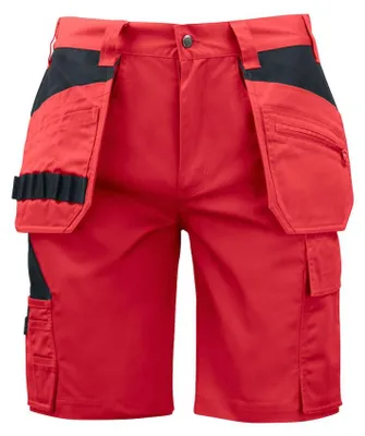 Immagine prodotto di Projob - Pantaloni da lavoro corti da uomo, modello ET1221 (taglia 31R), colore rosso