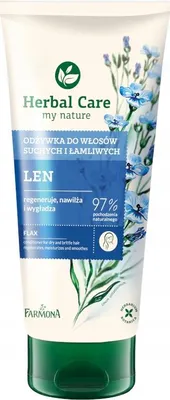 Imagen del producto de FARMONA Herbal Care, acondicionador para cabello seco y quebradizo, 200 ml