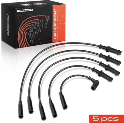 Immagine prodotto di Frankberg 5x set di cavi di accensione per Citroën AX BX C15 ZX Peugeot 106 I 205 I II