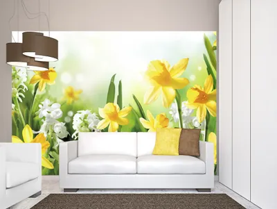 Produktbild von Vlies Fototapete 400x280 cm Tapeten Wandtapete XXL Blumen 10110906-25