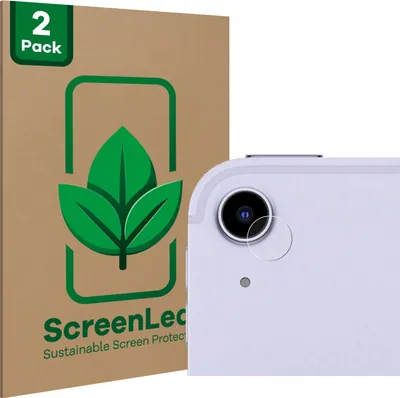 Produktbild von 2x ScreenLeaf Schutzfolie für Apple iPad Air 5 WiFi 2022 (NUR Kameraschutz, 5. Gen.) Displayschutz Display Schutz Folie Klar Transparent