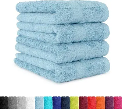 Produktbild von Handtuch-Set, 4/8 Stück, 50x100 cm, verschiedene Farben