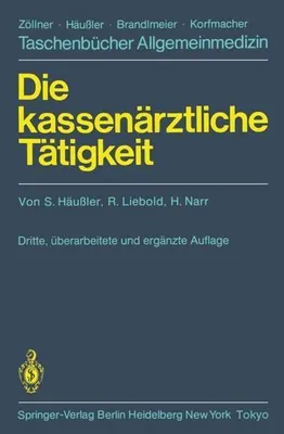 Produktbild von Die kassenärztliche Tätigkeit