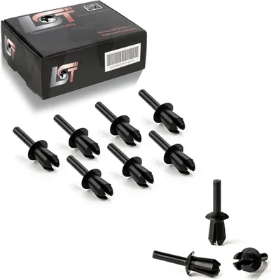 Produktbild von 10x Spreizniete Stoßstangen Stoßfänger Befestigung Clips FÜR SKODA OCTAVIA 1Z
