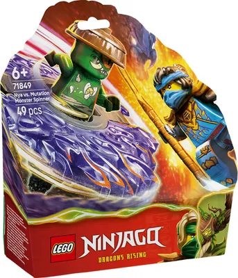 Image de LEGO NINJAGO 71849 La bataille de Nya contre le monstre élémentaire Spinner