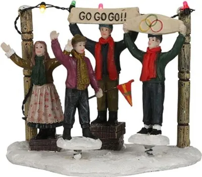 Productafbeelding van Kerstfiguur Cheering People Luville
