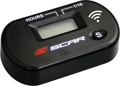 Produktbild von SCAR Funkstundenzähler mit schwarzem Velcro