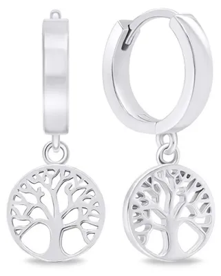 Produktbild von Stylish silver earrings Tree of Life EA639W