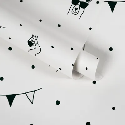 Produktbild von A.S. Creation Kinderzimmertapete Little Love Vliestapete schwarz weiß