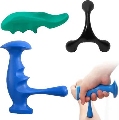 Produktbild von Set mit 3 Triggerpunkt-Massagerollen, Massagezubehör, Massagegeräte