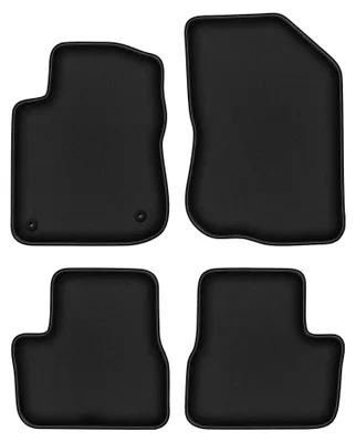 Immagine prodotto di Tappetini in moquette per Peugeot 208 I 2012-2019 (hatchback) – set 4 pezzi, neri, su misura – Wielganizator DURBAN