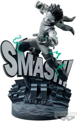 Immagine prodotto di My Hero Academia Izuku Midoriya Dioramatic Figura in bianco e nero Multicolore Taglia unica