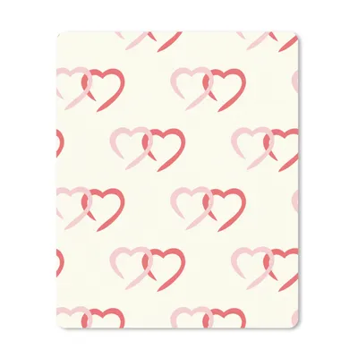 Produktbild von MuchoWow® Mauspad Mousepad Valentinsgeschenk - Liebe - Muster 30x40 cm - Mousepads - Maus Mat - Pad - Mausunterlage - Mausmatten