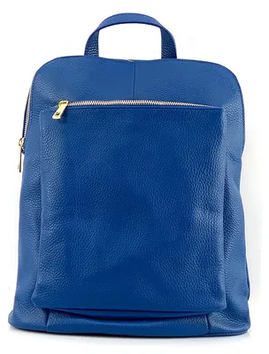 Produktbild von Florence Leder Rucksack Cityrucksack blau OTF610B