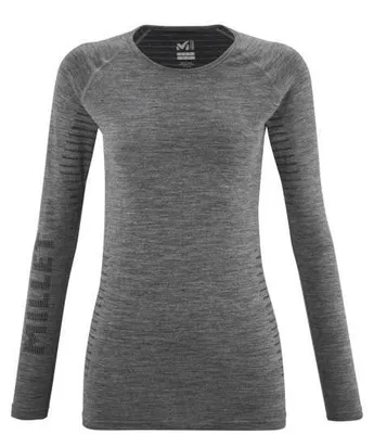 Productafbeelding van MILLET DRYNAMIC WARM LS T-Shirt, damesmodel, antracietgrijs, maat M