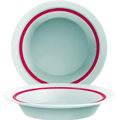 Immagine prodotto di Autonomy Red Teller profondi, 23 cm - confezione da 12 pezzi
