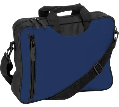 Immagine prodotto di L-Merch - Borsa portadocumenti "Amsterdam" LT4365 (taglia unica) (blu/nero)