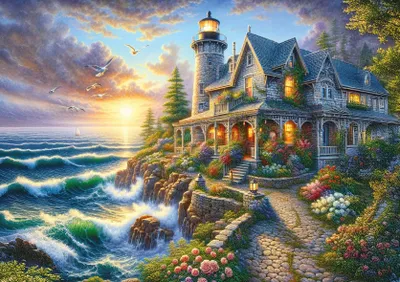 Produktbild von Art puzzle - Puzzle Coastal Symphony - 500 dielov