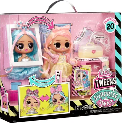 Produktbild von L.O.L. Surprise! Tweens Surprise Swap Fashion Doll- Braids-2-Waves Winnie, Modepuppe, Weiblich, 4 Jahr(e), Junge/Mädchen, Mehrfarbig