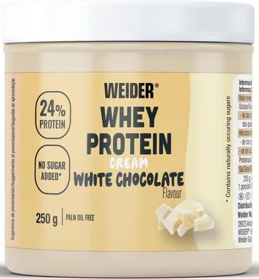 Produktbild von Weider Whey Protein Cream (250g) White Chocolate - Funktionelle Lebensmittel - Protein Aufstriche