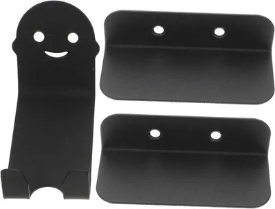 Produktbild von Fahrradhalterung – Wandhalterung für Fahrräder – Fahrradaufbewahrung – Platzsparendes Design – 11,8 x 7,5 x 6 cm – Schwarz