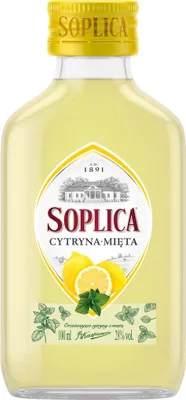 Produktbild von Citronový likér s mátou Soplica Cytryna Miêta 100 ml