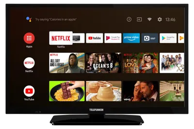 Produktbild von Telefunken XH24AN550MV Fernseher 24 Zoll Android Smart TV mit HD, HDR, Triple-Tuner, 12 Volt (2026)