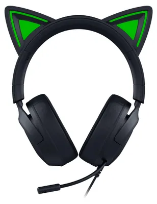 Produktbild von Razer Kraken Kitty V3 X, Kabelgebunden, Gaming, 20 - 28000 Hz, 270 g, Kopfhörer, Schwarz