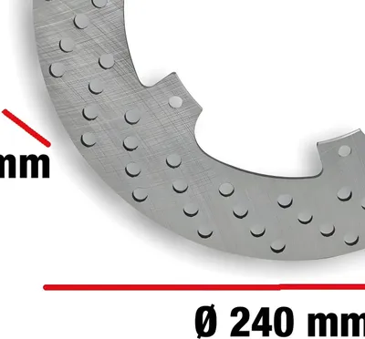 Produktbild von Bremsscheibe Malossi B28 Ø 240mm, Dicke 3,5mm, 0638