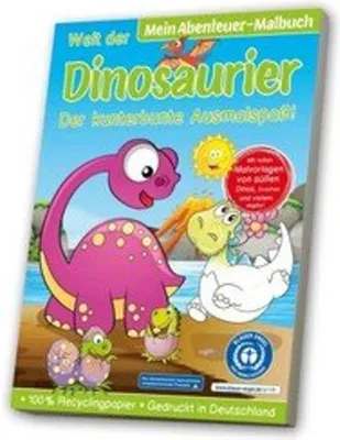 Obrázek produktu pro Malbuch Blauer Engel: Dinosaurier