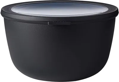 Zdjęcie produktu dla Mepal 6 Stück multischüssel cirqula rund 3000 ml - nordic black 106218041100