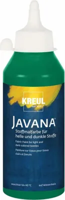 Produktbild von Javana Stoffmalfarbe für helle und dunkle Stoffe Dunkelgrün 250 ml