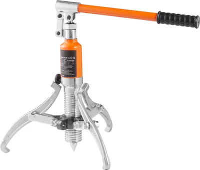 Produktbild von SucceBuy Hydraulischer Zahnradabzieher, 5 Tonnen Kapazität, Radlagerabzieher mit 2 oder 3 Backen, 8 Zoll, vertikale und horizontale Verwendung, Hochleistungs-Hydraulikabzieher mit Koffer, Abziehnaben