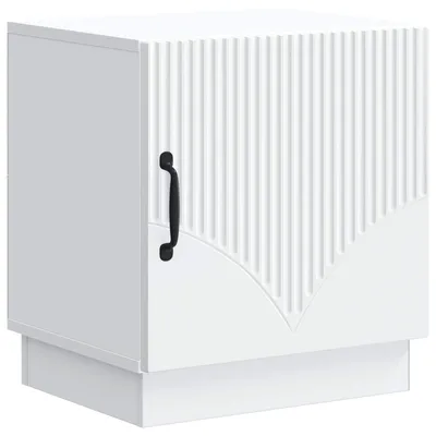 Immagine prodotto di vidaXL Comodino bianco 43 x 34,5 x 47 cm in MDF