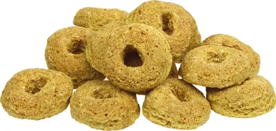 Produktbild von 1,5kg Schecker Bananenringe - Hundefutter - vegetarische Hundekekse mit Bananenaroma