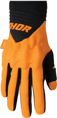 Zdjęcie produktu dla Rękawice motocrossowe Thor Rebound D3O, pomarańczowy/czarny, XS