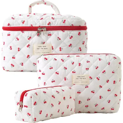 Produktbild von Make-uptasche groß, Baumwolle, Organizer, 1 Stück, für die Reise