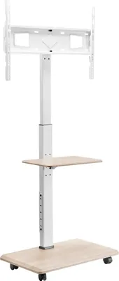 Produktbild von Rollbarer TV-Ständer Mobiler TV-Wagen Für Bildschirme von 32 bis 70 Zoll mit einer Tragkraft von bis zu 88 lbs