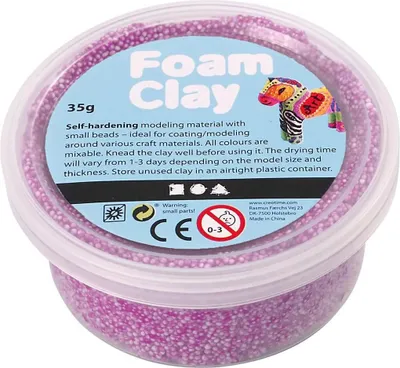 Image de Foam Clay - Neon Purple, 35gr.