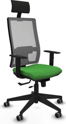 Produktbild von Bürostuhl mit Kopfstütze Piqueras y Crespo 1D066G1 grün