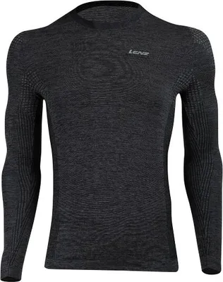 Produktbild von Lenz 1.0 Langarm-baselayer Grau S-M Mann Grau S-M