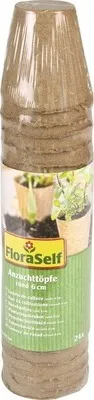Produktbild von Anzuchttöpfe FloraSelf Ø 6 H 6 cm 24 Stk