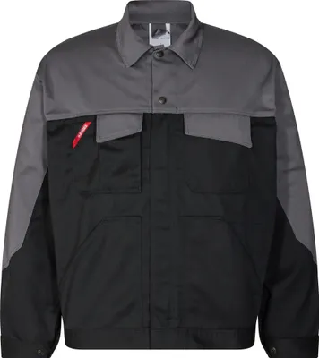 Produktbild von F. Engel Enterprise Jacke, Schwarz/Grau, Gr. 3XL