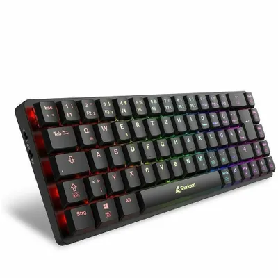 Produktbild von PureWriter W65 (schwarz, DE-Layout, Kailh Choc V2 Low Profile Red)