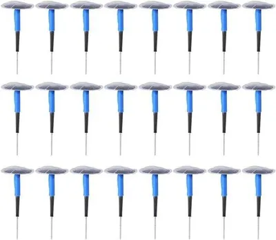 Produktbild von Reifenreparatur-Set - Riemenreparatur - Reifenlöcher stopfen - Wärmegewohnheitsfähig - 24 Stück 36x4mm - Schwarz