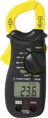 Produktbild von TROTEC Stromzange BE38 Zangenampermeter Multimeter Strommessung Spannung