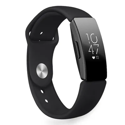 Obrázok produktu pre Fitbit Inspire Silicone (Large) remienok, Black