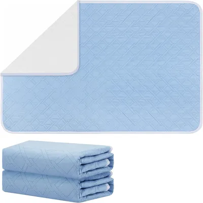 Produktbild von Inkontinenzunterlage 80 x 120 cm, wasserdicht, waschbar, atmungsaktiv, für Senioren