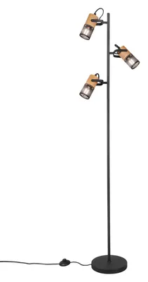 Obrázok produktu pre Stojaca lampa TRIO TR 404300332 Tosh E14 3x15W čierna